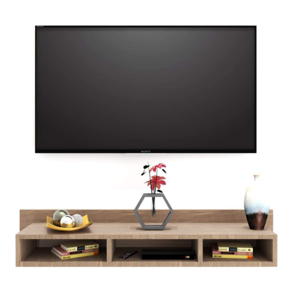 Wooden Wall Mounted Floating TV Stand