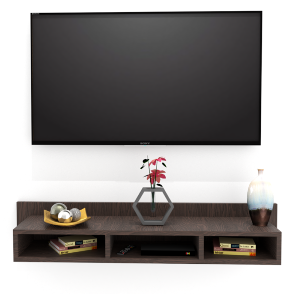 TV Unit for Living Room with Storage Shelf