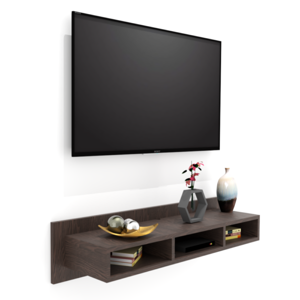 TV Unit for Living Room with Storage Shelf