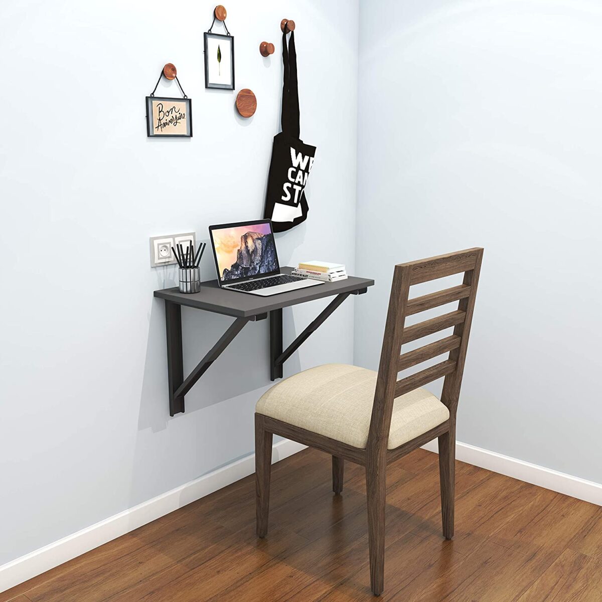 Wall Mounted Folding Laptop Desk